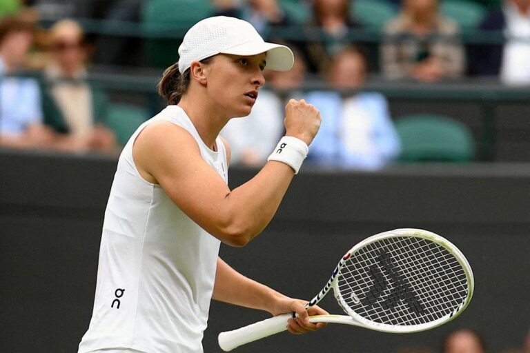 Iga Świątek w 1/8 Wimbledonu
